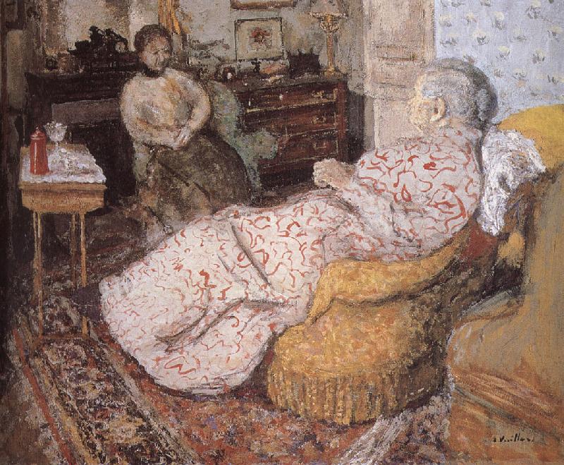 Edouard Vuillard Talk oil painting image